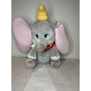 Authentic Disney Store Dumbo Plush Stamped Original - Medium 14''-